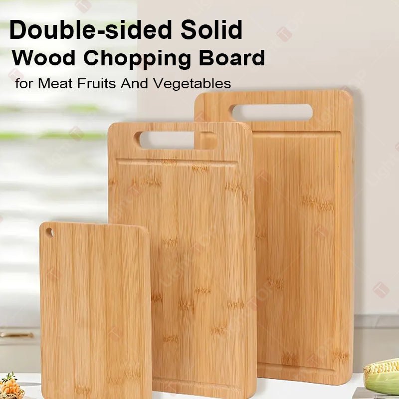 Bamboovia – Premium Bamboo Cutting Board Set – Eco-Friendly & Versatile