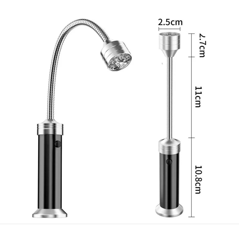BRIGHTCHEF – Magnetic LED Barbecue Lamp with Focused Beam & Sturdy Base