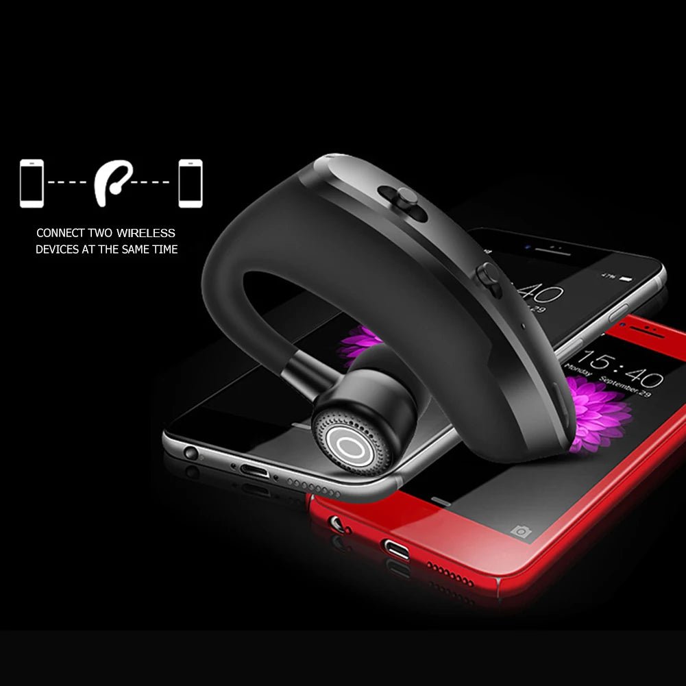ECHOFLYTE – Lightweight Wireless Headset with Smart Voice Detection & Comfort Fit