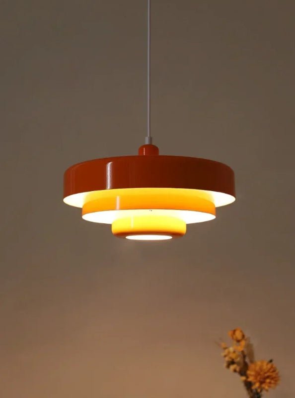 CANDORA – Artistic Macaron Pendant Lamp for Modern Spaces