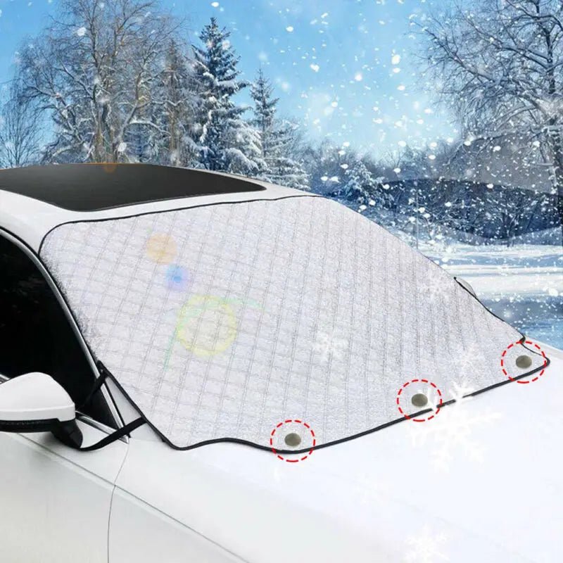 MAGGLAZE – Smart Magnetic Car Snow Shield for Easy Attachment