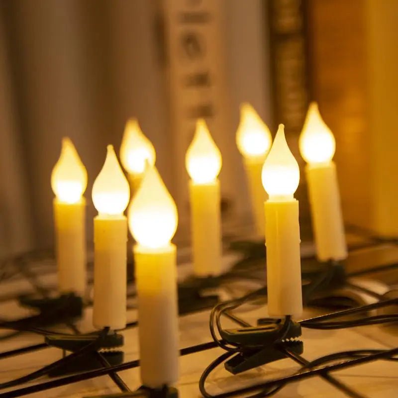 EVERGLOW – Flameless LED Christmas Candles with Gentle Flicker Light