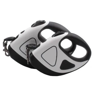 SAFEPAW – LED retractable dog leash with automatic rewind & non-slip handle