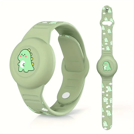 SAFESNUG – Kids’ Airtag Bracelet with Fun Dino Design 0