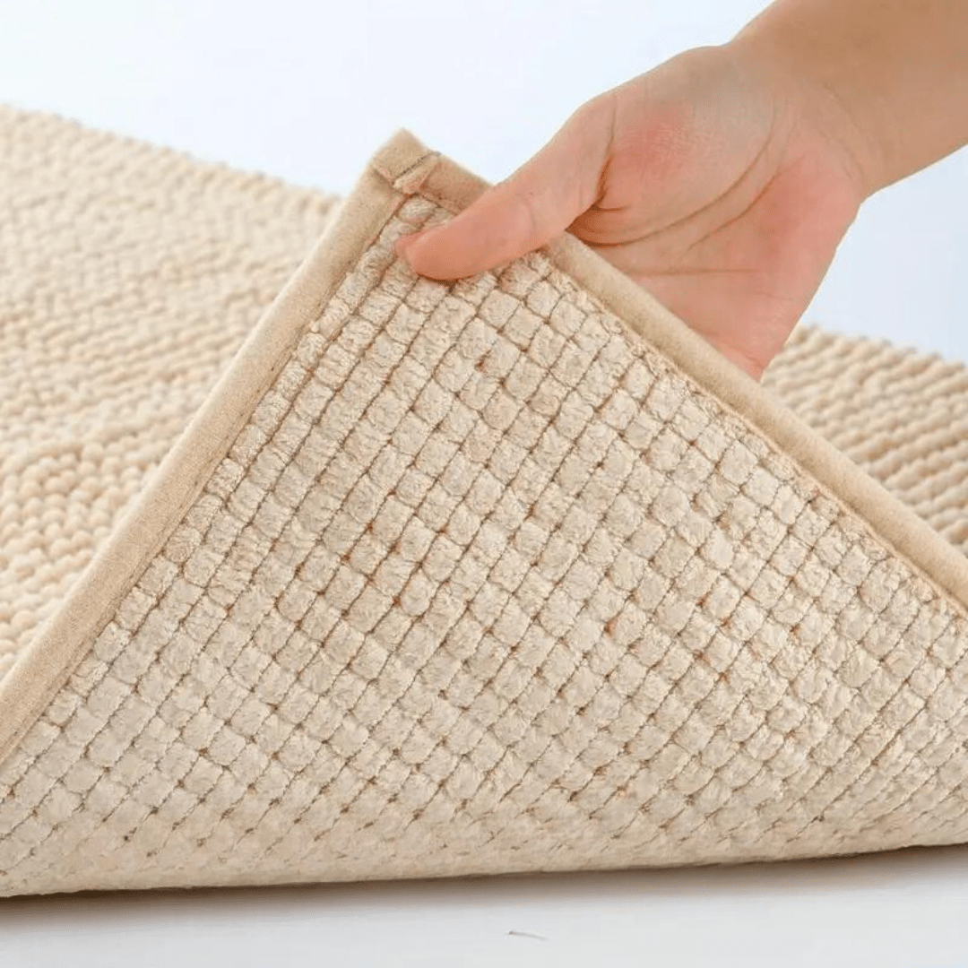 SOFTDRY – Chenille Microfiber Bath Mat with Non-Slip Base 6