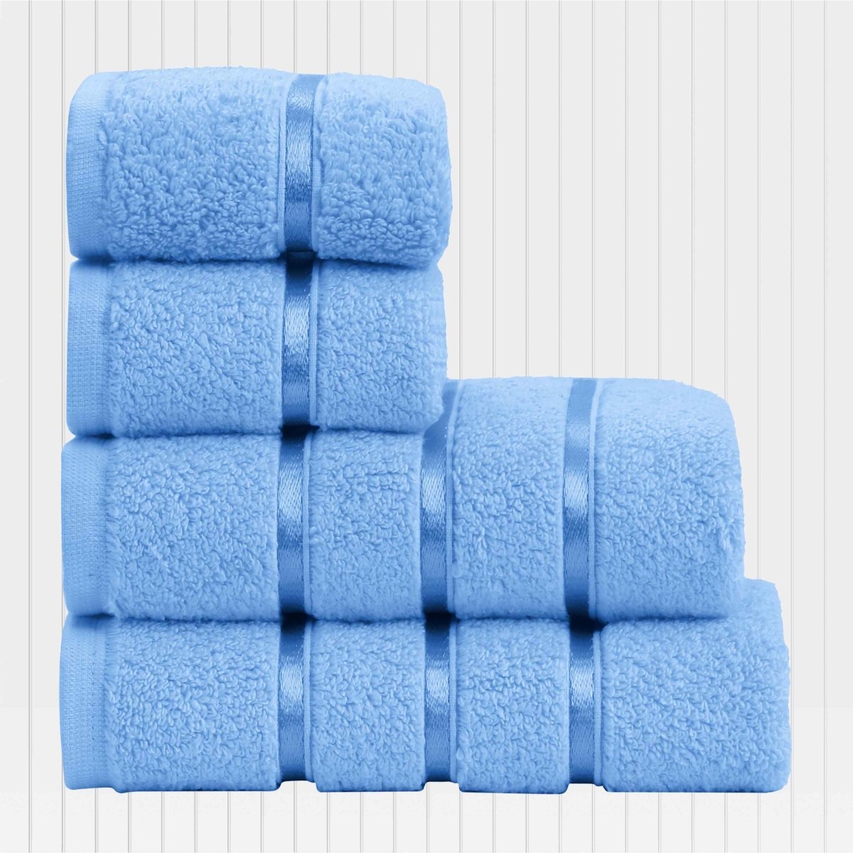 SOFTGLOW – 4-Piece Towel Set for Bathroom Elegance 26