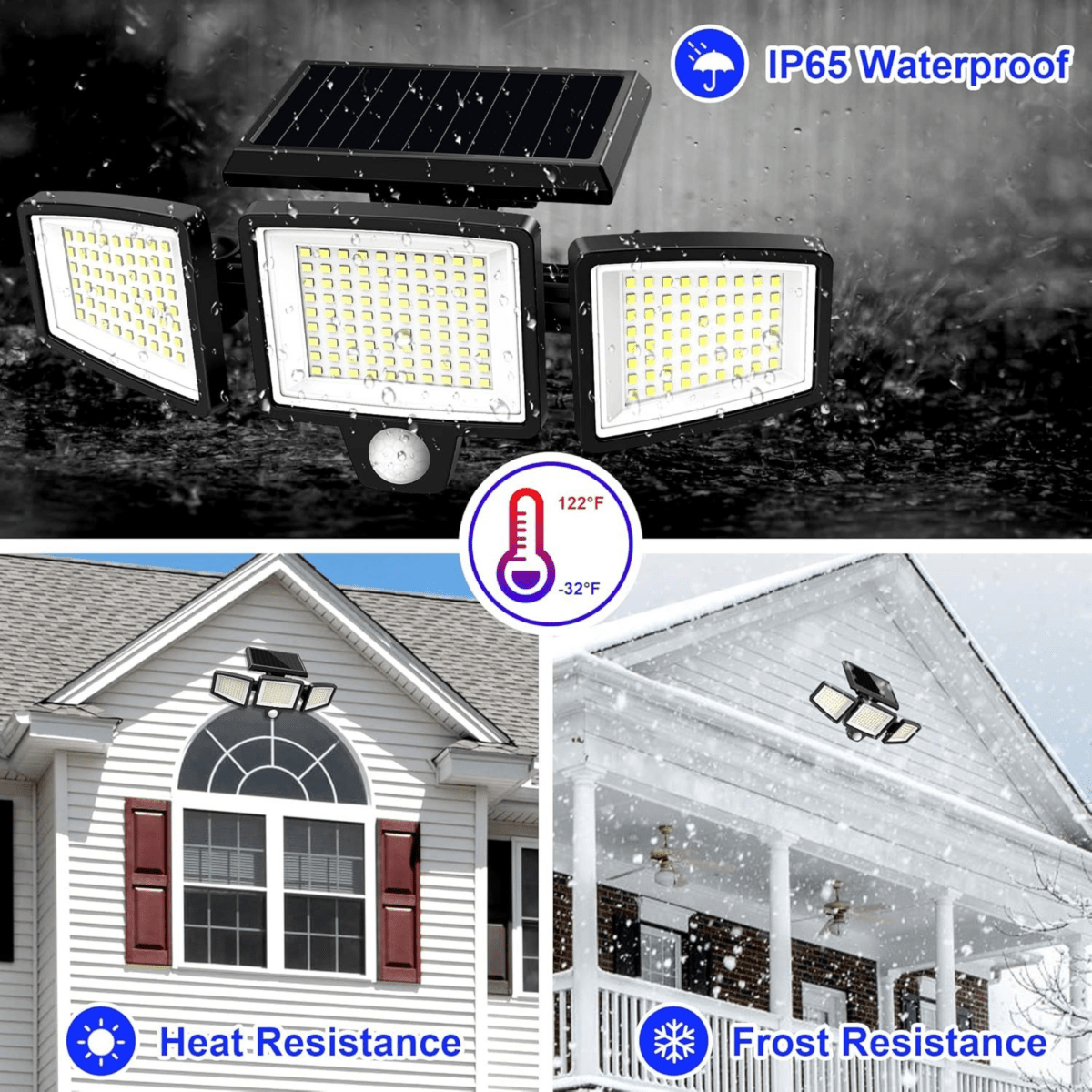 SOLARGUARD – Solar Security Light with Motion Sensor and Remote Control 4