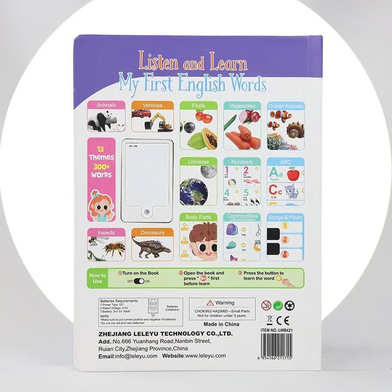 SOUNDJOY – My First English Sound Toy for Toddlers (Pack of 2) 1