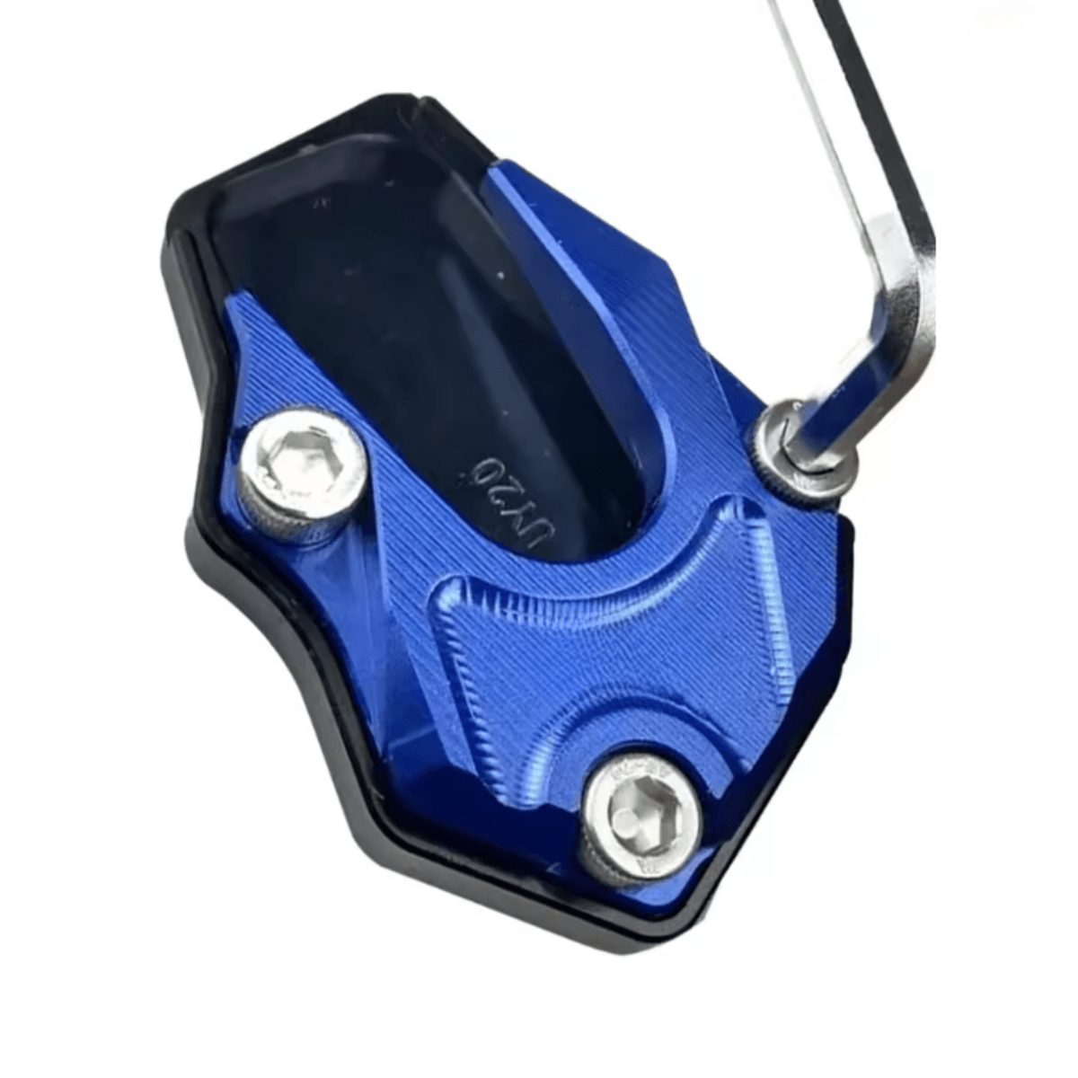 STABILIRIDE – Aluminum Motorcycle Kickstand Pad for Secure Parking 12