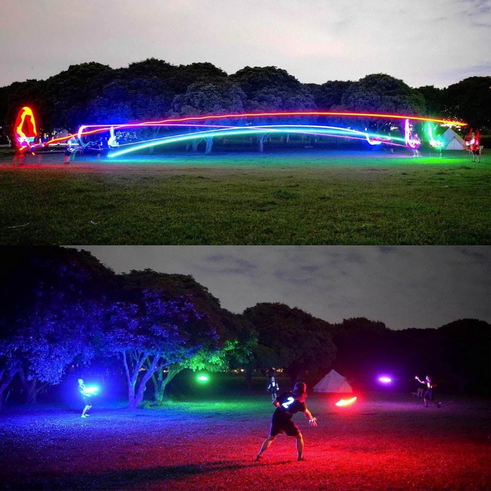 STARSPIN – LED Light-Up Frisbee for Nighttime Outdoor Play 7