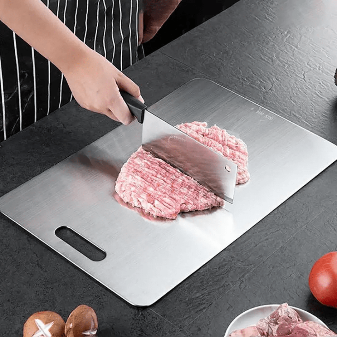 STEELCUT – Premium Stainless Steel Cutting Board for Hygienic & Durable Use 4