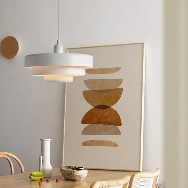 CANDORA – Artistic Macaron Pendant Lamp for Modern Spaces