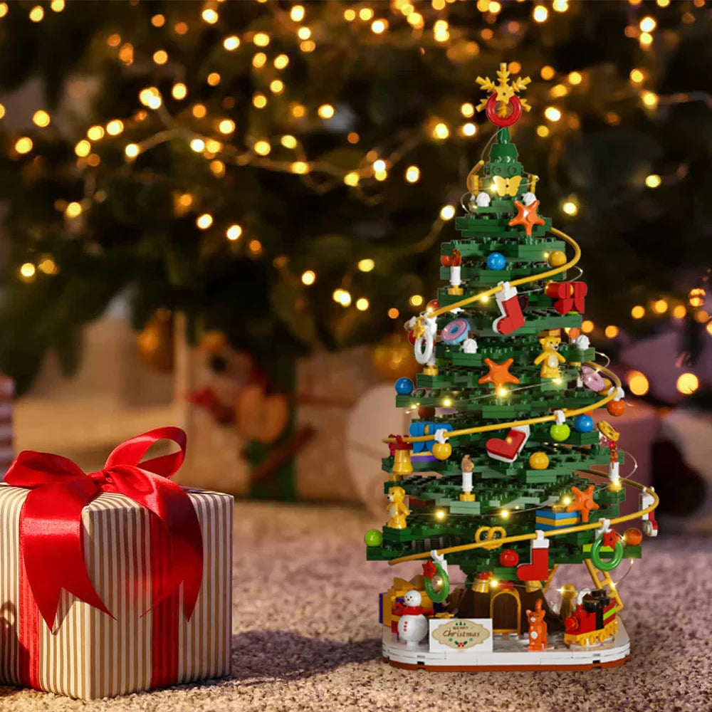 MERRYCRAFT - Bouw je eigen kerstboom aftelset voor kinderen en volwassenen