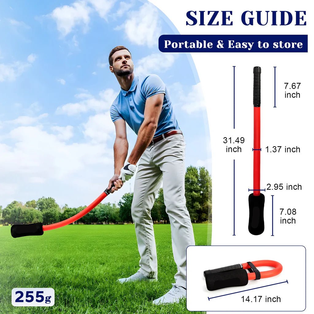 SWINGPATH – Foam Golf Swing Trainer Stick for Beginners