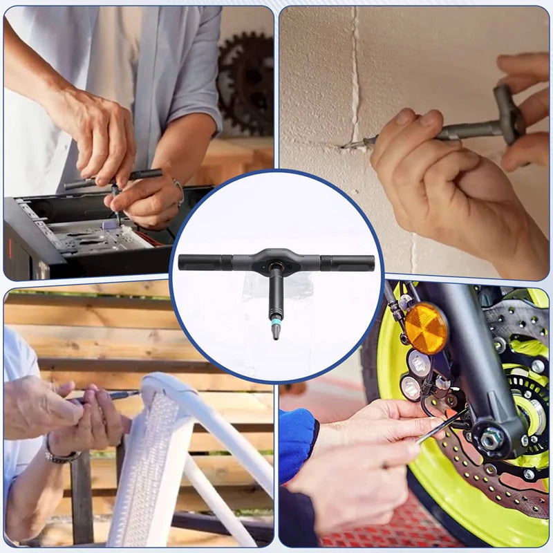 TWISTMASTER - Magnetische schroevendraaierset voor thuis en in de werkplaats