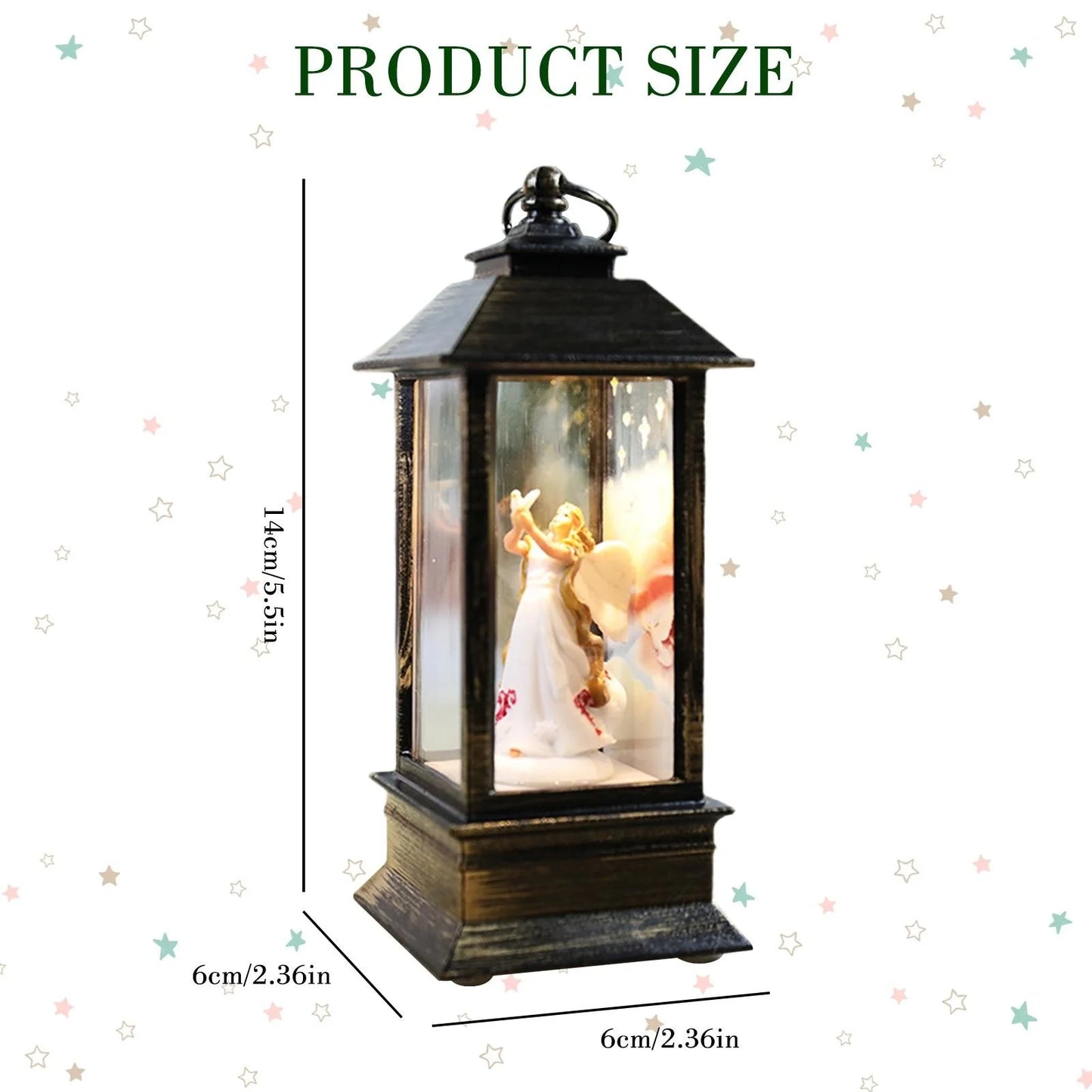 RETROLIGHT – Vintage vakantie lantaarn met warme gloed en timerfunctie