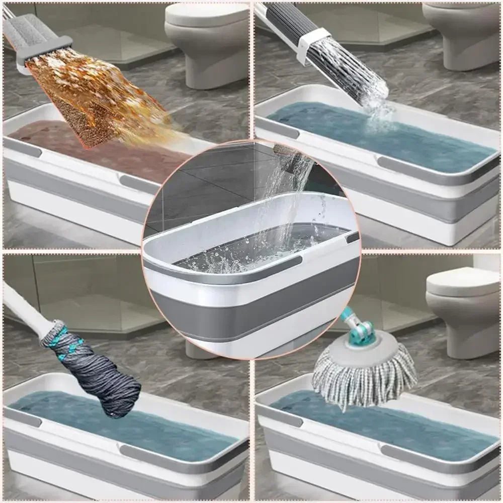 FOLDBRITE – Collapsible Utility Bucket for Cleaning & Outdoor Tasks