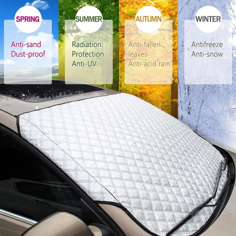 MAGGLAZE – Smart Magnetic Car Snow Shield for Easy Attachment