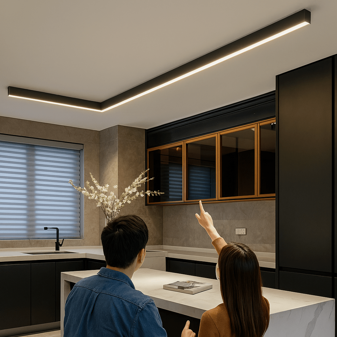 LUMISCANDI – Scandinavian LED Ceiling Light with Minimalist Design and Energy Efficiency