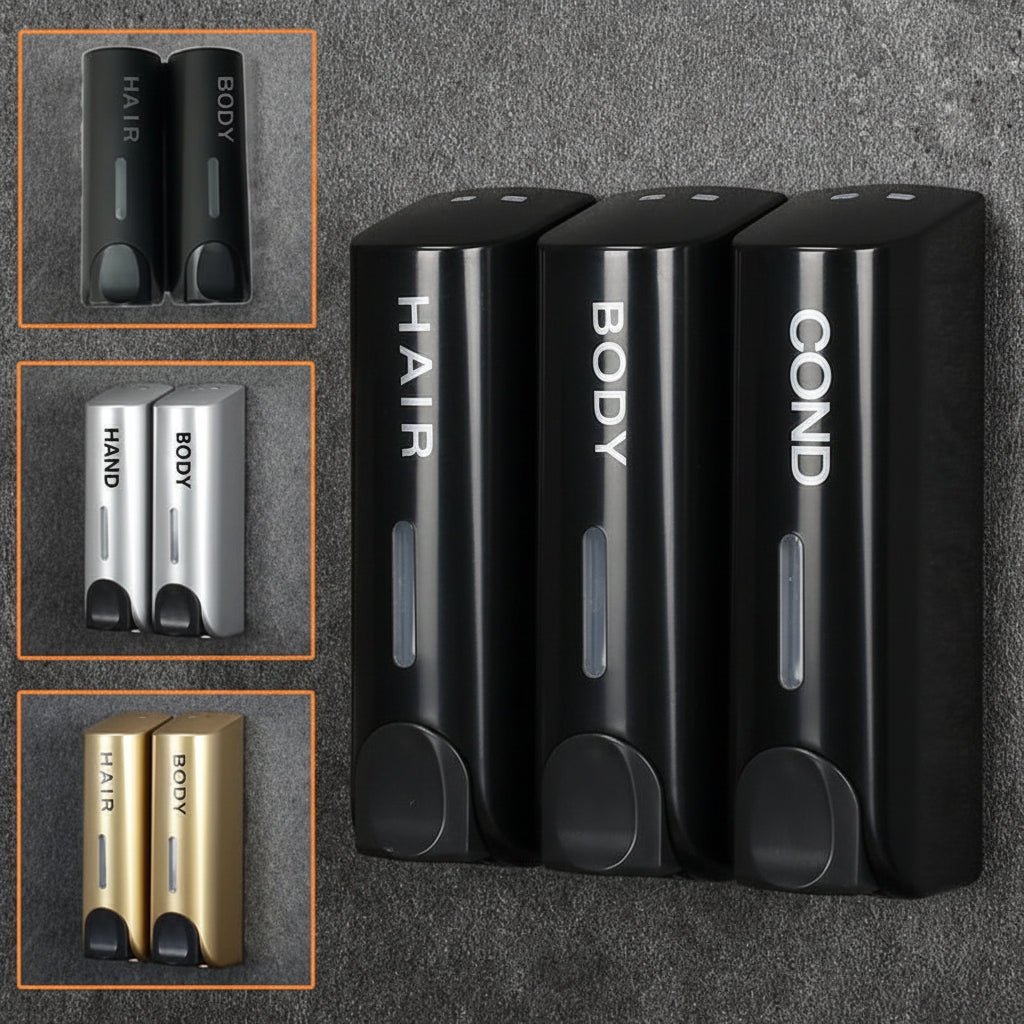 FLOWEZ – Wall-Mounted Shower Dispenser for Clean, Mess-Free Storage