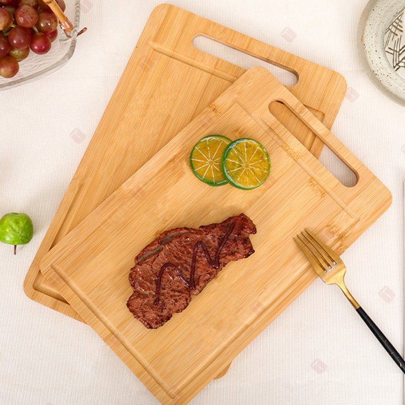 Bamboovia – Premium Bamboo Cutting Board Set – Eco-Friendly & Versatile