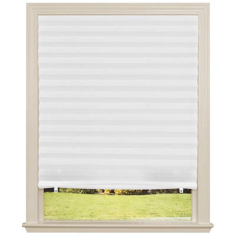 Self-Adhesive Pleated Blinds - Versatile Non-Woven Window Shades for Light Control and Privacy 6