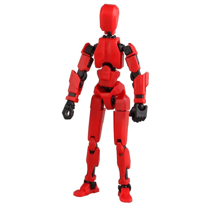 Shapeshift Robot 3D Printed Action Figure - 14CM Movable Mannequin Toy 5