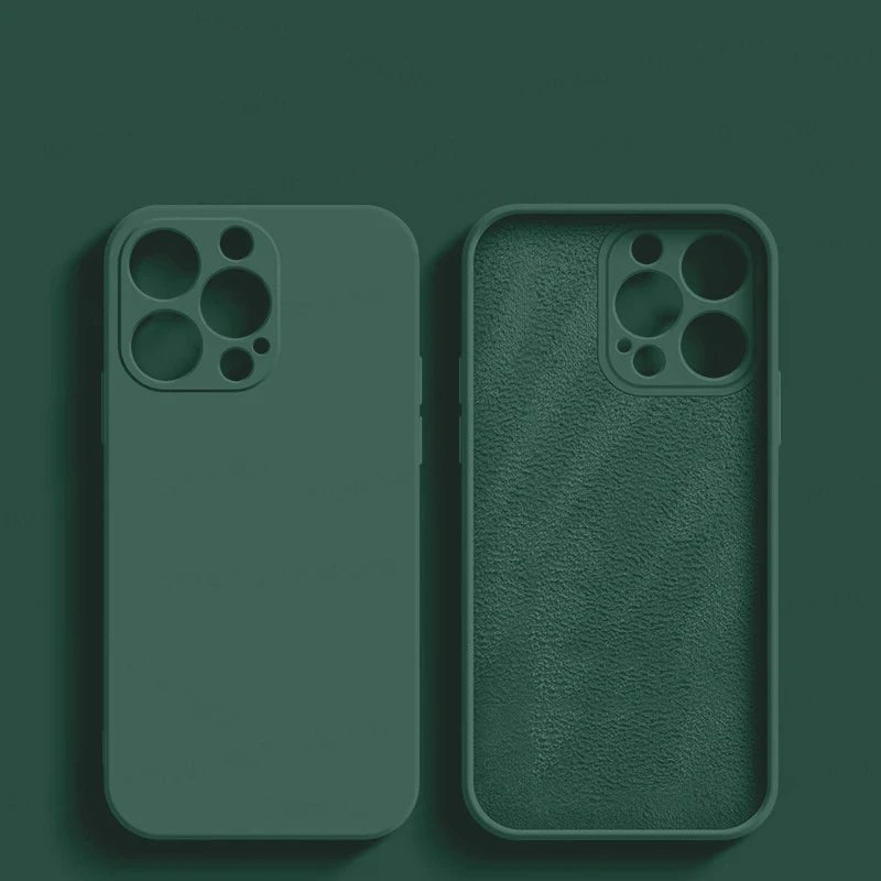 SiliGuard – Premium Shockproof Silicone Case for iPhone 14-17 7