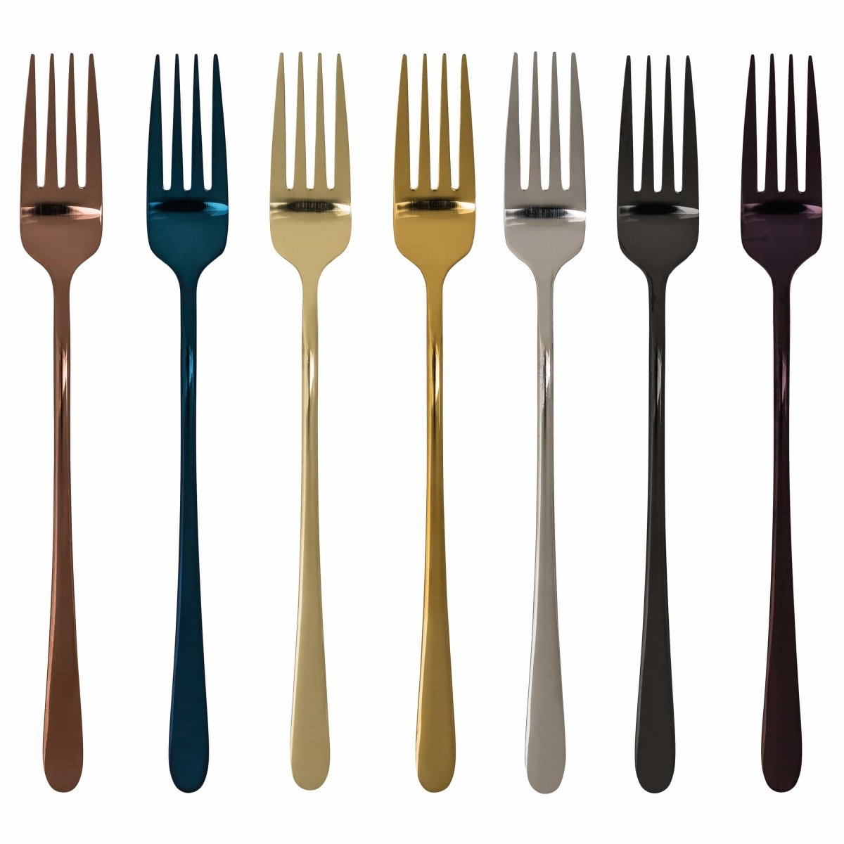 Silvéra – Elegant Dining Fork, Durable Plated Stainless Steel Utensil 0