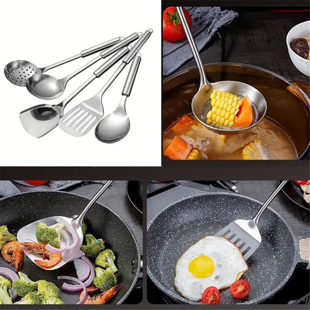 SizzlePro Set – Heatproof Utensils for High-Temperature Work 1