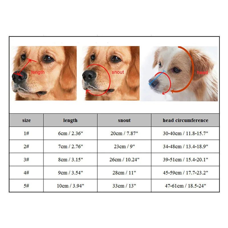 Skorter Adjustable Silicone Dog Muzzle for Safety, Comfort & Custom Fit 4