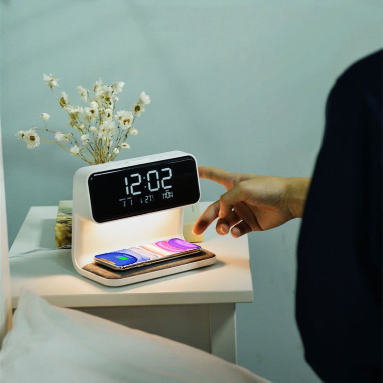 SleekStation – Clutter-Free Nightstand Solution with Touch Lamp 3