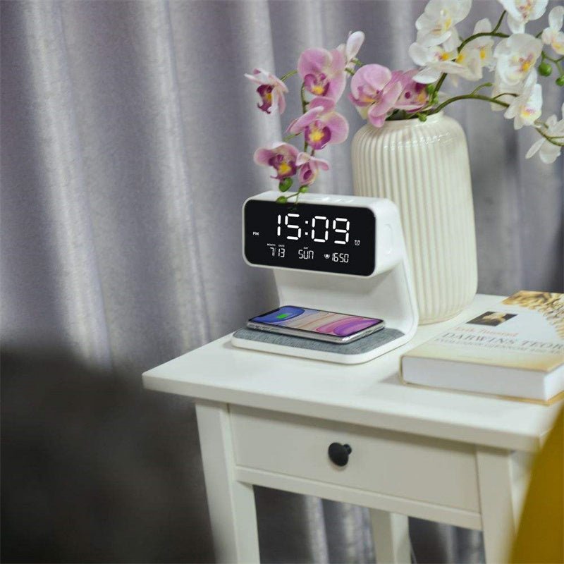 SleekStation – Clutter-Free Nightstand Solution with Touch Lamp 4
