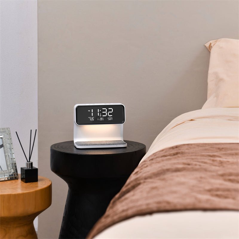 SleekStation – Clutter-Free Nightstand Solution with Touch Lamp 6