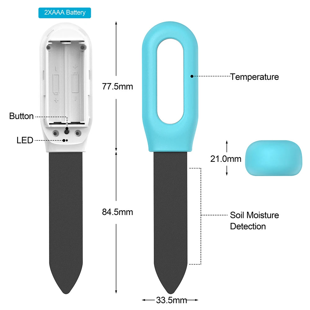SmartGarden - Bluetooth Soil Tester with Moisture & Temperature Monitoring 4