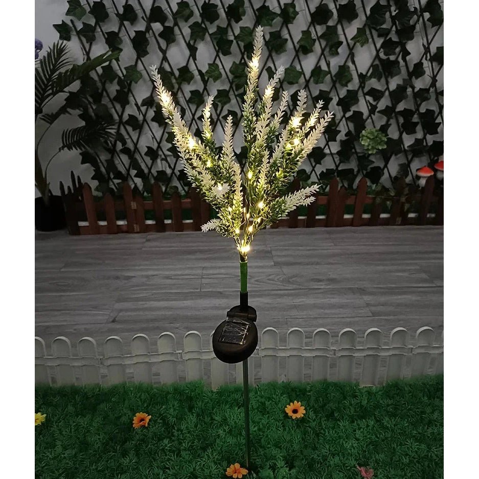 Solar LED Lavender Garden Lights - Eco-Friendly, Weatherproof Outdoor Décor 8