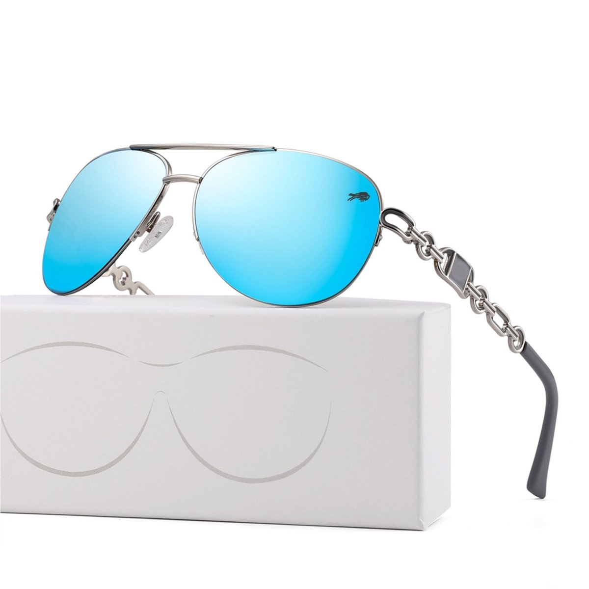 Solvina – Polarized Women’s Sunglasses with UV400 Protection and Scratch-Resistant Frame