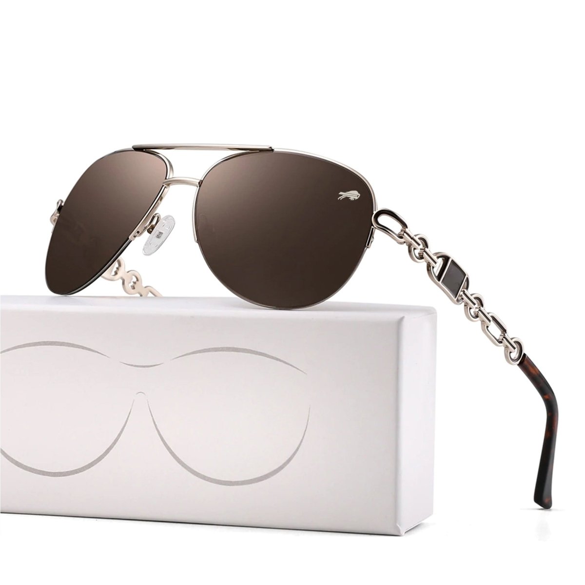 Solvina – Polarized Women’s Sunglasses with UV400 Protection and Scratch-Resistant Frame