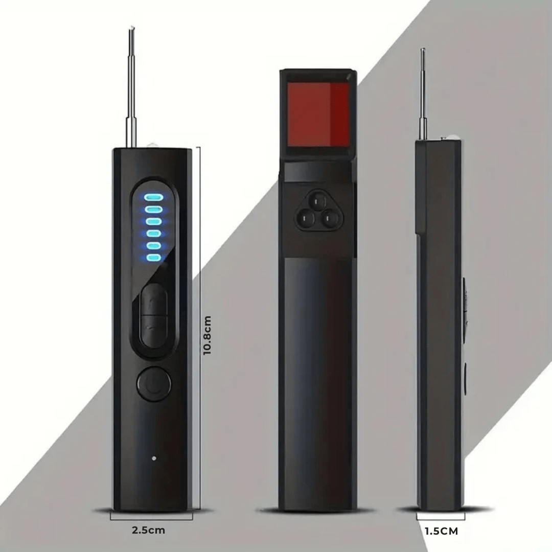 SpyGuard - 4-in-1 Anti-Surveillance Detector with Long Battery Life & Adjustable Sensitivity 5