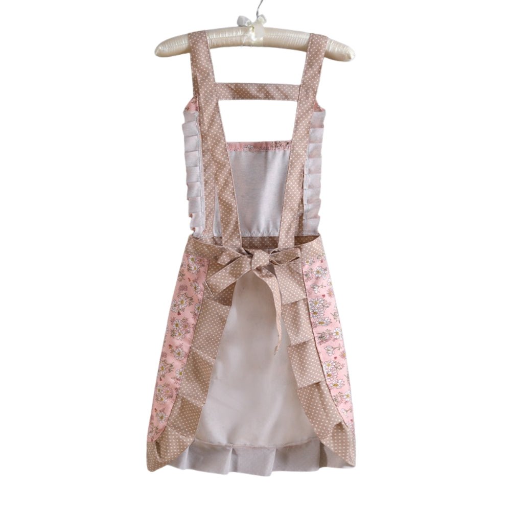 StainShield – Elegant Floral Apron with Full Coverage SEO Title 7