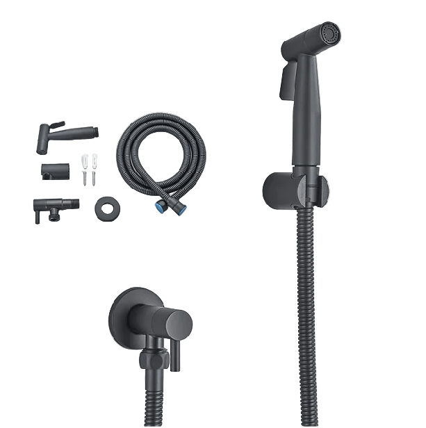 Stainless Steel Bidet Sprayer – Wall-Mounted Cold Water Shower for Effective Cleansing 1