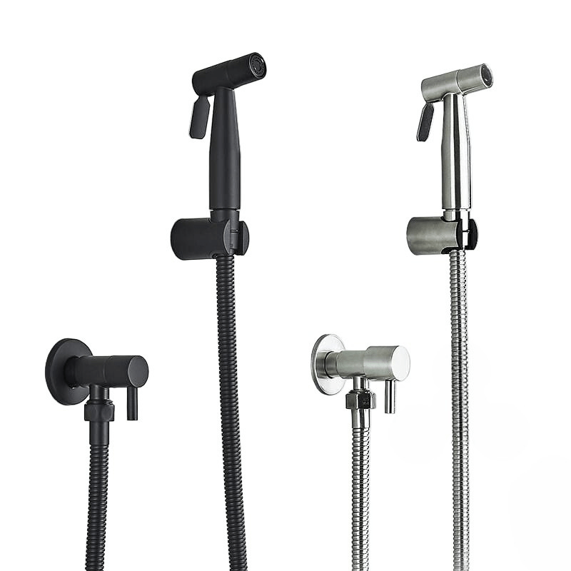 Stainless Steel Bidet Sprayer – Wall-Mounted Cold Water Shower for Effective Cleansing 6