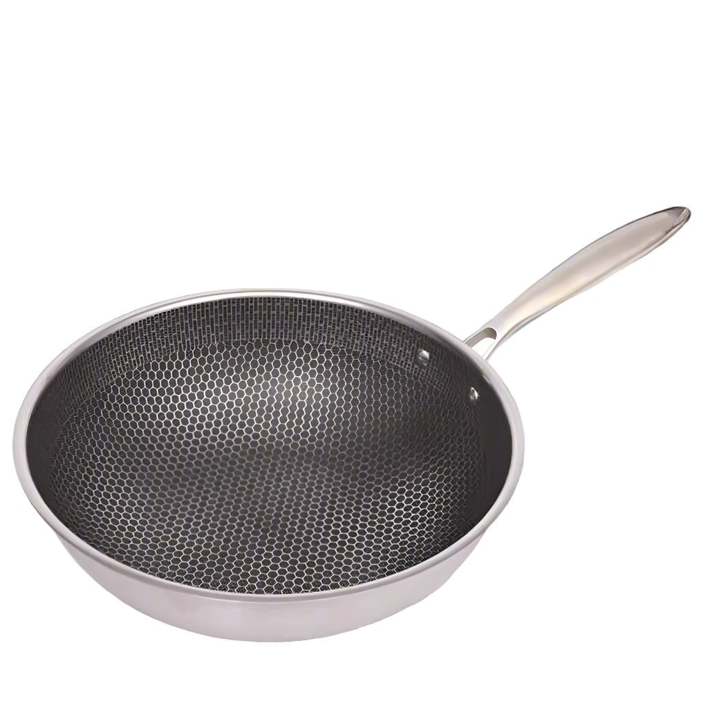 Stainless Steel Non-Stick Frying Pan for Effortless Cooking and Easy Food Release 0