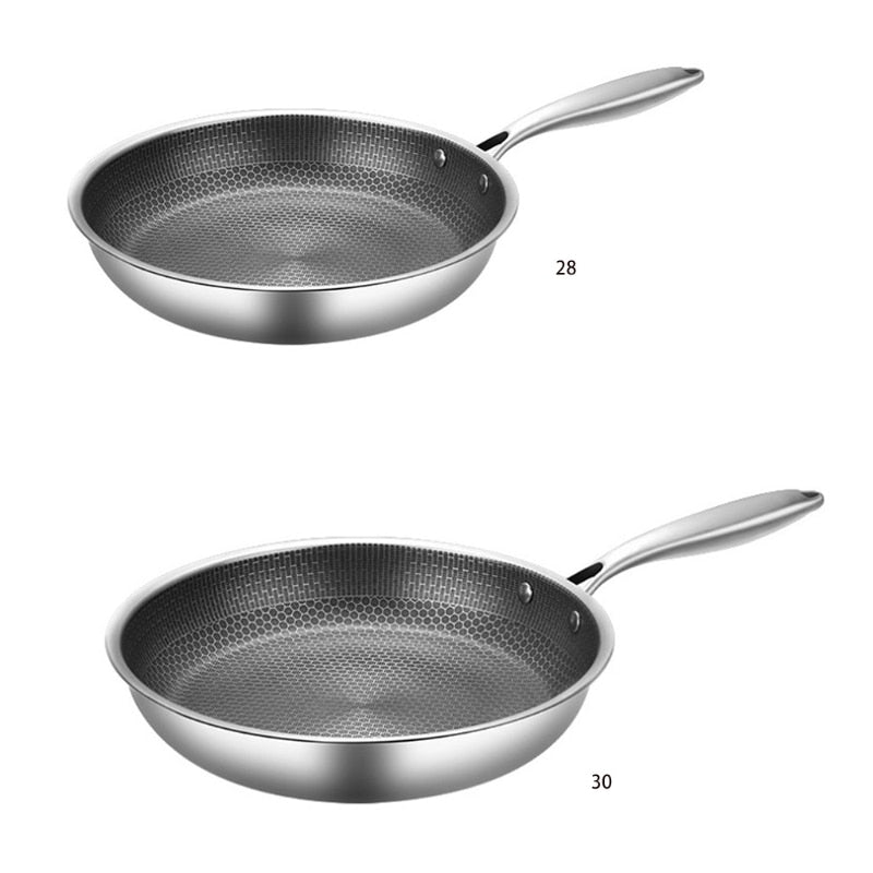 Stainless Steel Non-Stick Frying Pan for Effortless Cooking and Easy Food Release 5