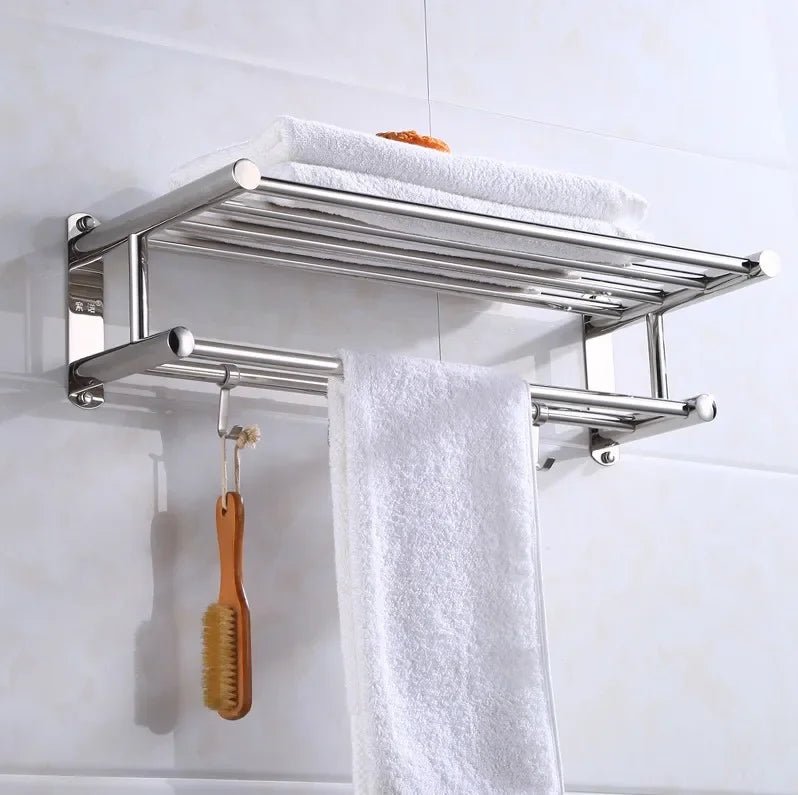 STEELFORM – Wall-Mounted Stainless Steel Towel Rack