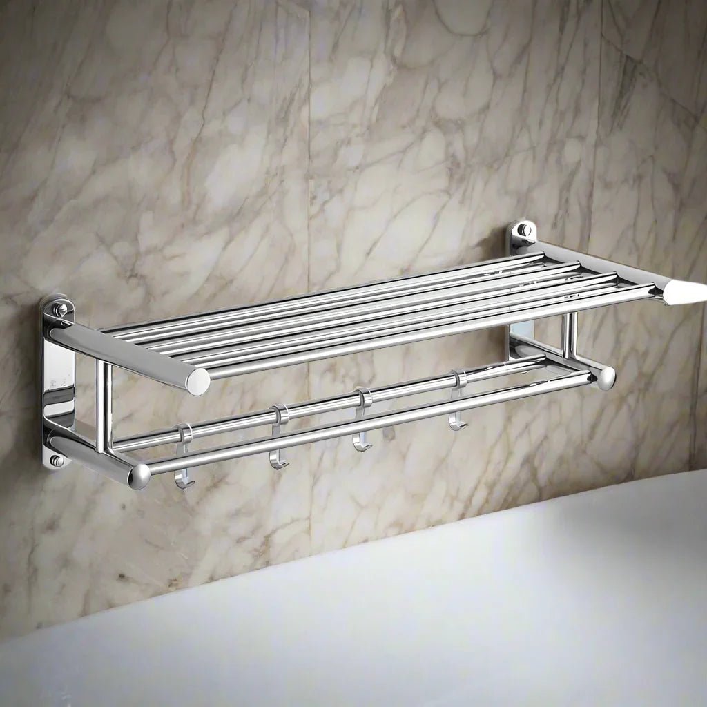 STEELFORM – Wall-Mounted Stainless Steel Towel Rack