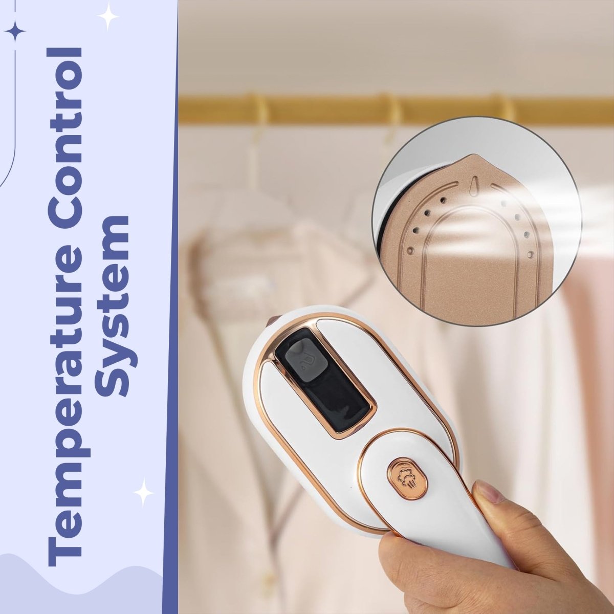 TravelSteam Quick – Compact Garment Steamer for Wrinkle-Free Clothes