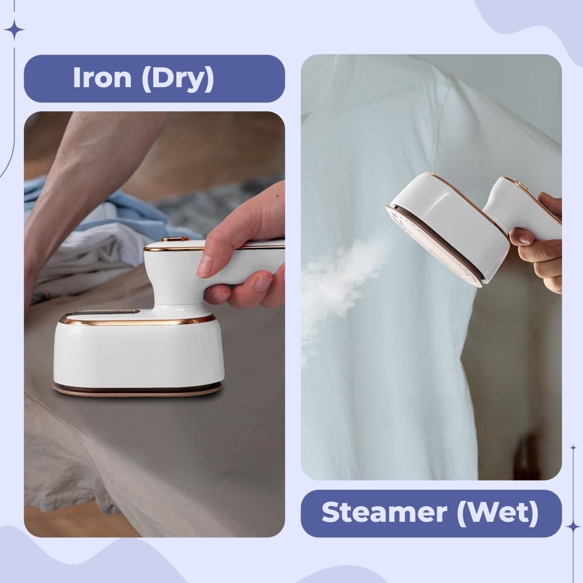 TravelSteam Quick – Compact Garment Steamer for Wrinkle-Free Clothes