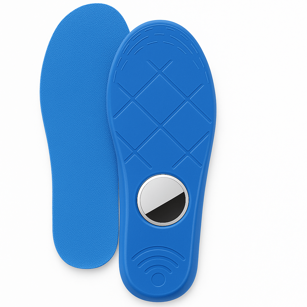 Steptrax – Smart Insoles with AirTag Tracking Slot for Comfort and Safety