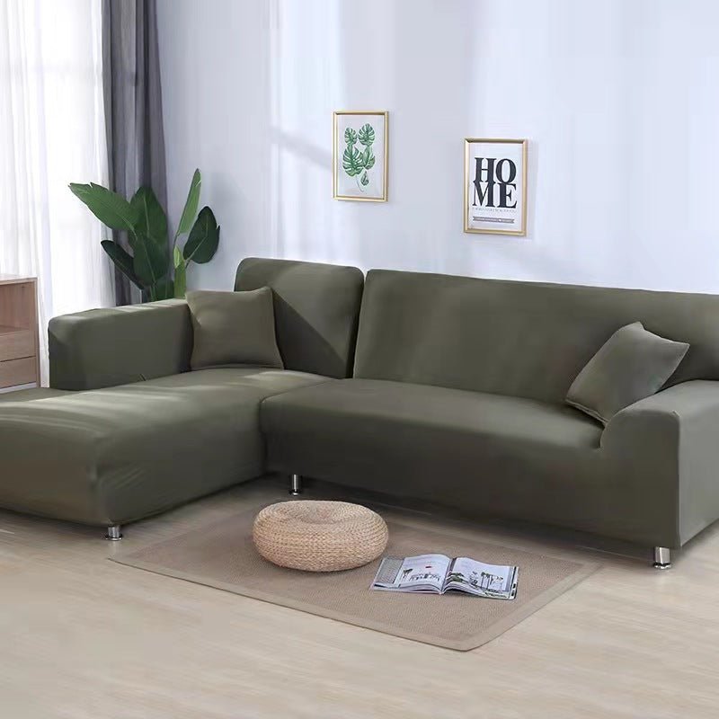 VELUREST – Stretch Velvet Sofa Cover with Non-Slip Fit and Protective Function